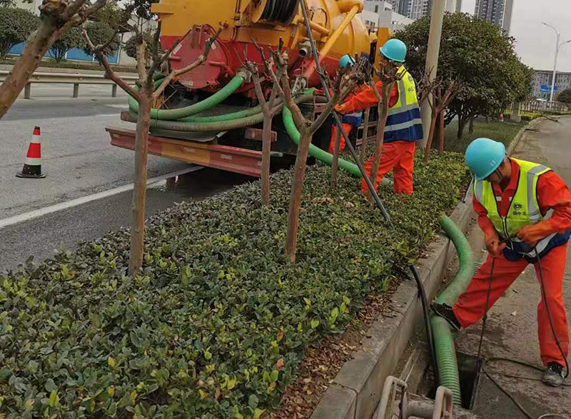 任城市政管道清淤